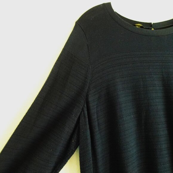 Talbots Tunic Top Women's Petite Plus Size 3X Blue 3/4 Sleeve Stretch - Picture 5 of 10